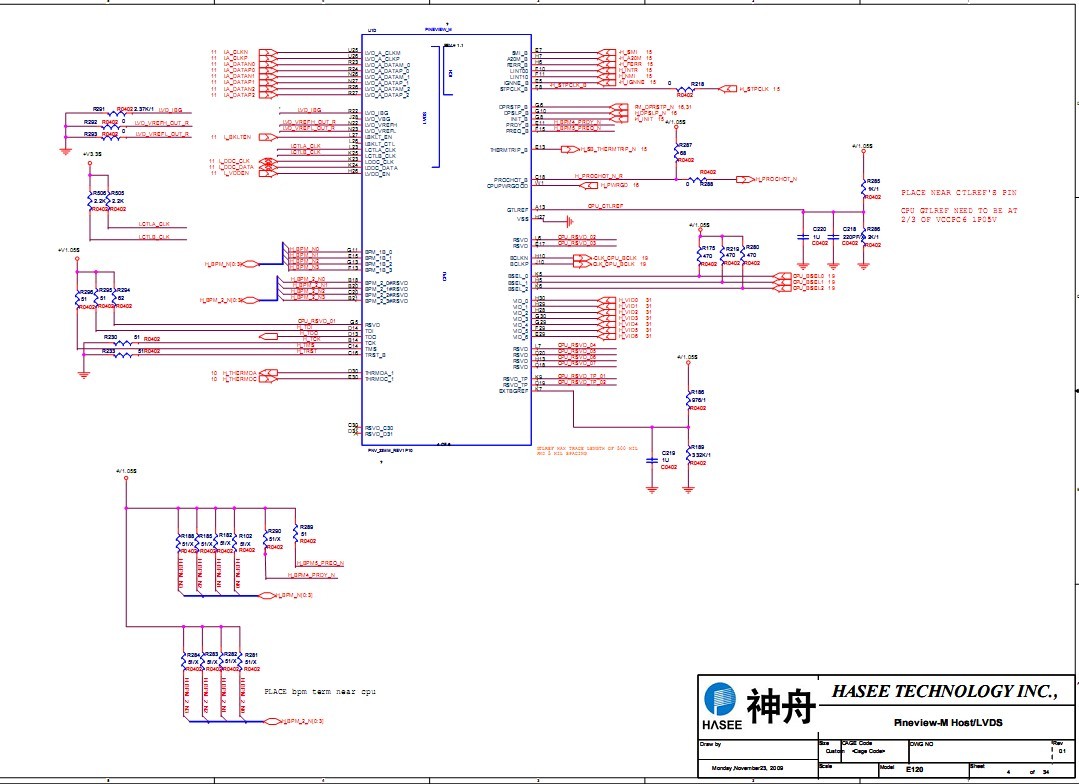 HASEE(神舟)_E120_Rev:0.1_优雅Q230笔记本维修图纸1