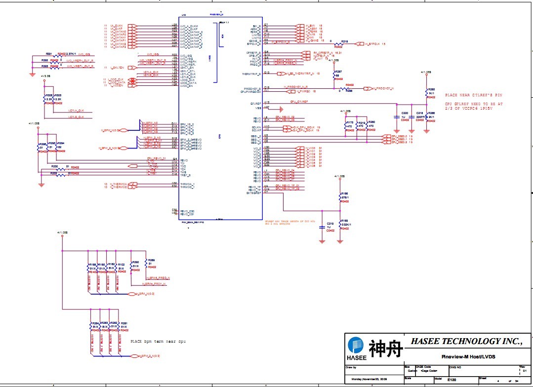 HASEE(神舟)_E120_Rev:0.1_优雅Q230笔记本维修图纸1