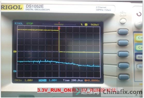 3.3V_RUN_ON和3.3V_RUN的对比