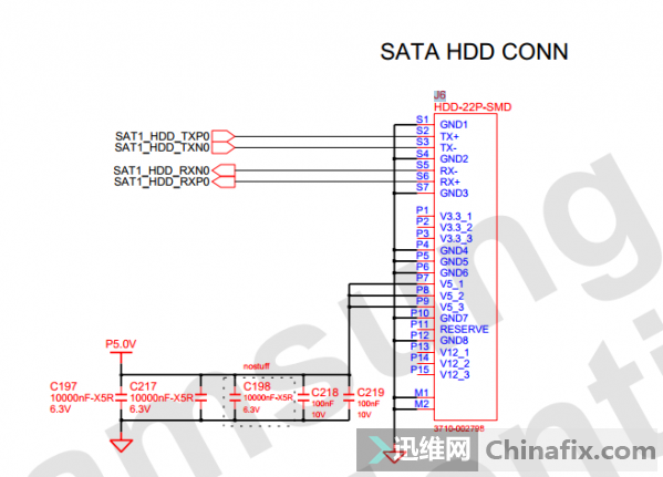 SATA HDD CONN