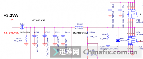 PL502（+3.3VA）