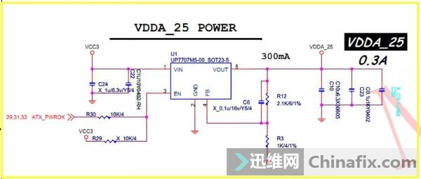 VDDA_25电压产生图