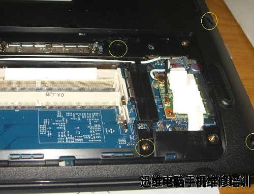 宏基笔记本电脑4741g拆机清灰