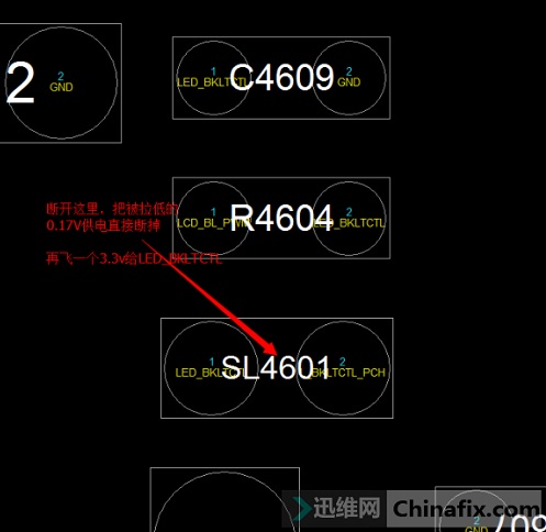 华硕y481c进水开机不显 图5