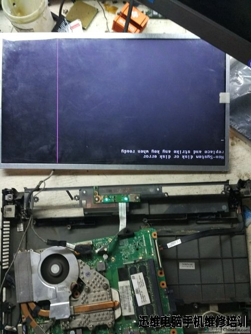 惠普4416s红屏维修