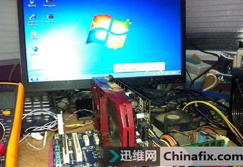 双敏HD6850花屏GPU空焊 图12