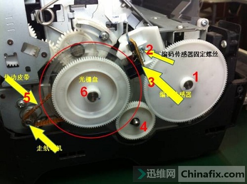 爱普生(epson)photo 1400 双灯快闪故障 图4
