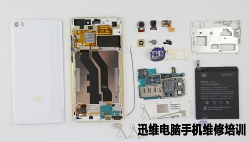 小米note顶配版详细拆机图解