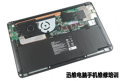 雷蛇灵刃内部结构如何 雷蛇razer Blade Stealth灵刃拆机图解 电脑维修培训 手机维修培训 笔记本维修培训 安卓手机维修 培训 迅维职业技能培训中心