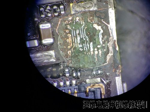 iPhone6断线开机不显示维修 图2