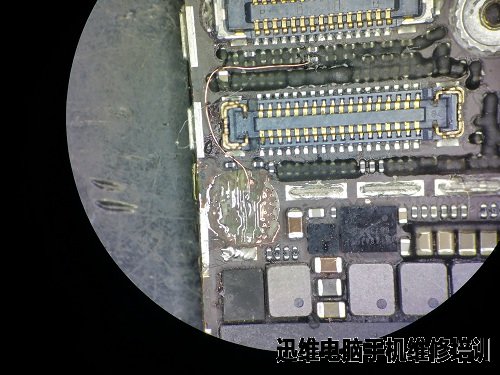 iPhone6断线开机不显示维修 图4