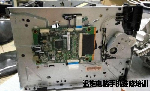 HP P2015N激光打印机卡纸，更换定影膜维修 图12