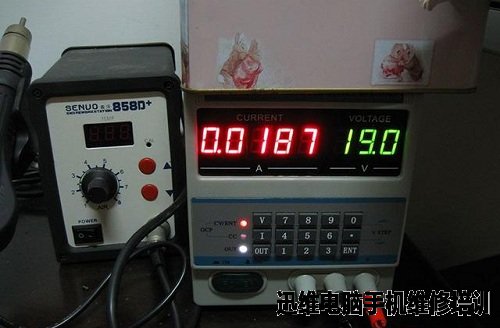 华硕K41V笔记本不开机故障维修一例!