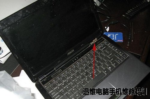 华硕K41V笔记本不开机故障维修一例!