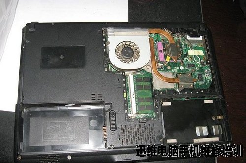 华硕K41V笔记本不开机故障维修一例!
