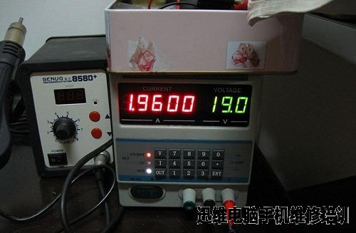 华硕K41V笔记本不开机故障维修一例!