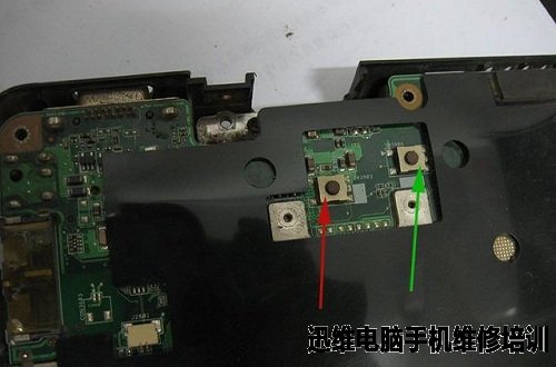 华硕K41V笔记本不开机故障维修一例!