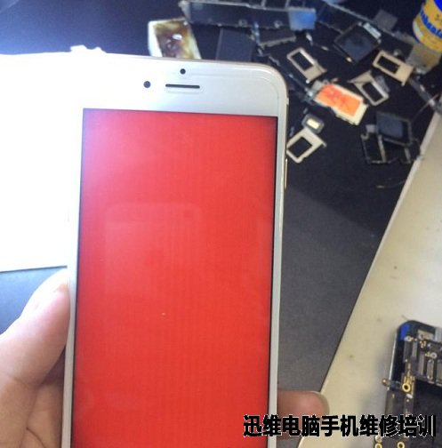 iPhone6红屏 刷机报错故障维修！