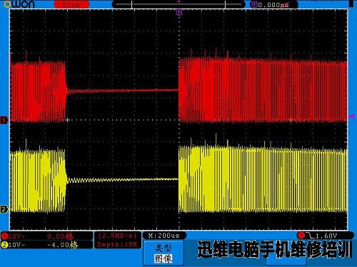 明基显示器开机屏幕亮一下后黑屏维修 图4