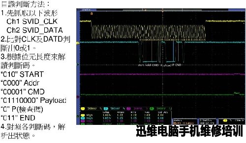 联想V370无核心显卡电压维修 图4