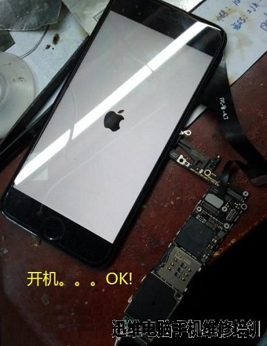 iPhone6 摔虚焊CPU 灰屏重启故障维修 图12
