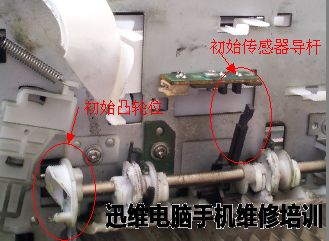 佳能PRO-9000A3喷墨打印机黄绿灯交替闪11下维修