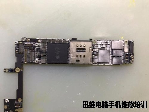 iPhone6S进水不开机维修思路