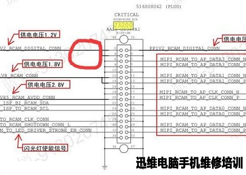 iPhone6S照相异常粉紫色色带维修