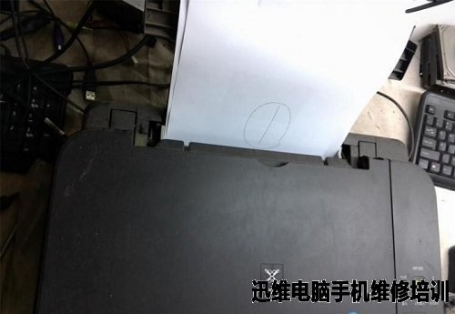 佳能MP288打印机卡纸故障维修 图1