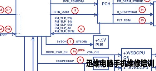 联想Y470进水能触发不上电维修