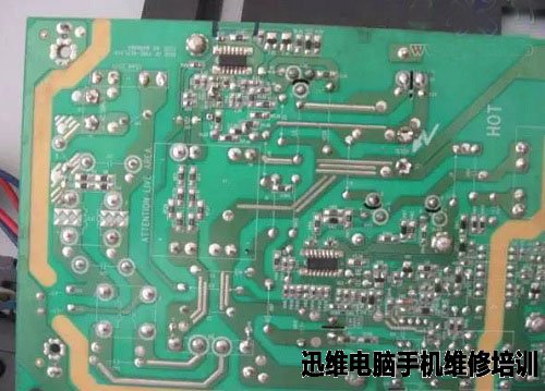 TCL L32M16开机指示灯不亮 无光栅无伴音维修 图4