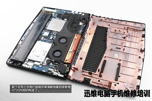 拆机 打开后壳