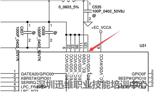 联想主板LA-9901P不触发 开不了机故障维修