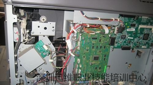 美能达7616复印机卡纸,机器报错C0000故障维修