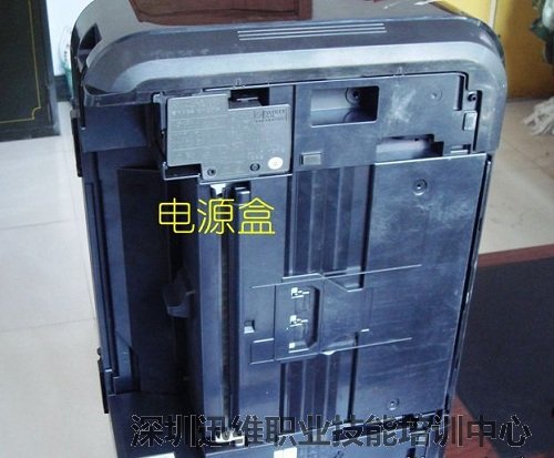 拆修遭雷击的Canon E500喷墨打印机