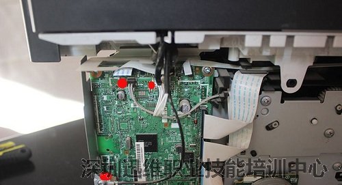 联想M7400扫描复印打印一体机卡纸拆修（图20）