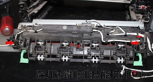 联想M7400扫描复印打印一体机卡纸拆修(图32)