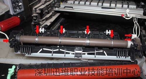 联想M7400扫描复印打印一体机卡纸拆修(图35)