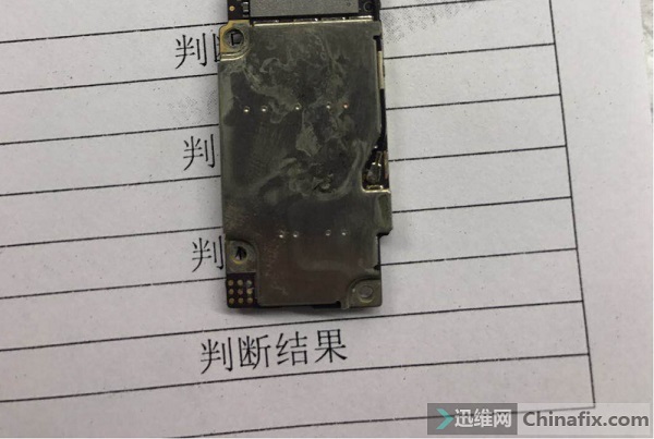 实地小白成功修复iPhone6进水手机无法开机故障