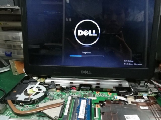 DELL N4050笔记本不开机，按开关没反应故障维修