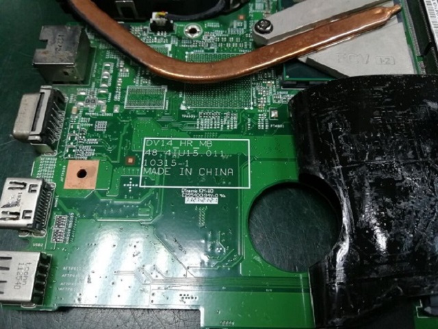DELL N4050笔记本不开机，按开关没反应故障维修