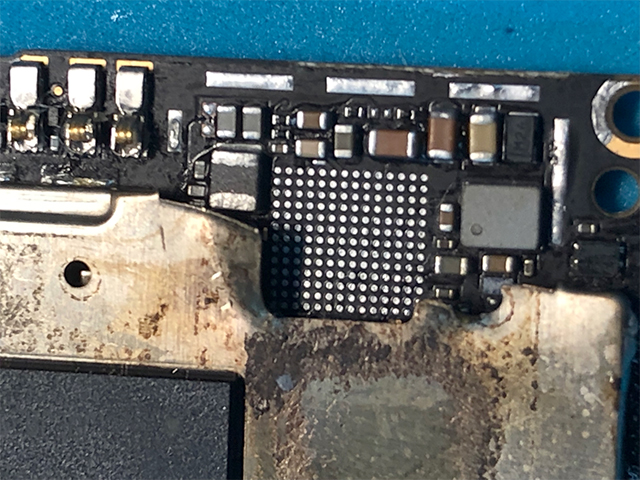 小米MIX2换组装尾插导致手机不充电维修 图7