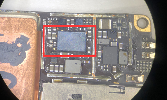 小米9手机开机显示一个空电池维修 图6