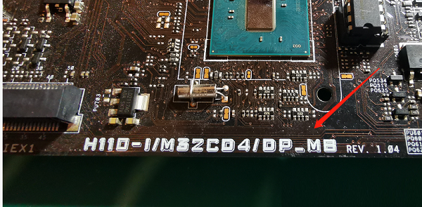 华硕H110-IM32CD4DP-MB BIOS界面检测电压不正常维修 图1
