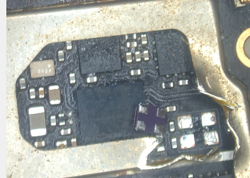 重摔OPPO R9S手机WiFi无法打开，拒绝接入维修 图5