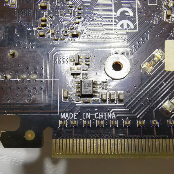 铭瑄GTS450变形金刚显卡开机屏幕不显示多故障维修 图5