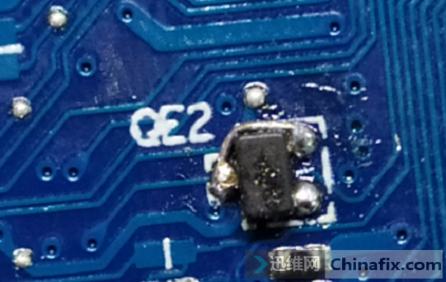迅维学员分享:联想Z40-70笔记本保护隔离烧毁维修 图6