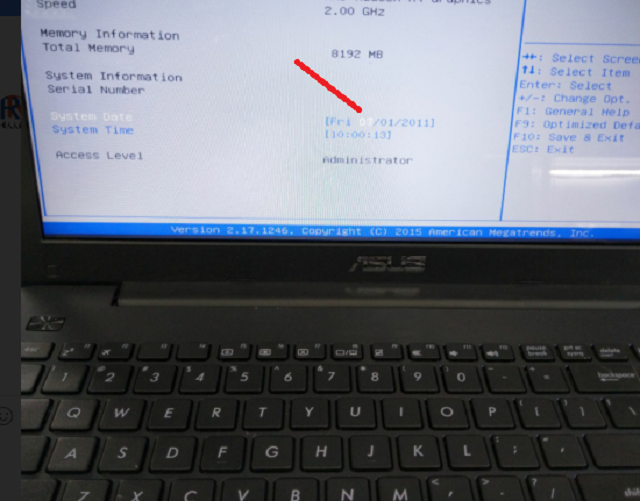 迅维远程学员分享:华硕X555Y键盘乱码一直跳维修过程 图2