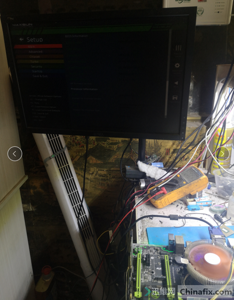 迅维培训学员分享:铭瑄MS-B150MSD4 Turbo主板不开机挡77通病 图3