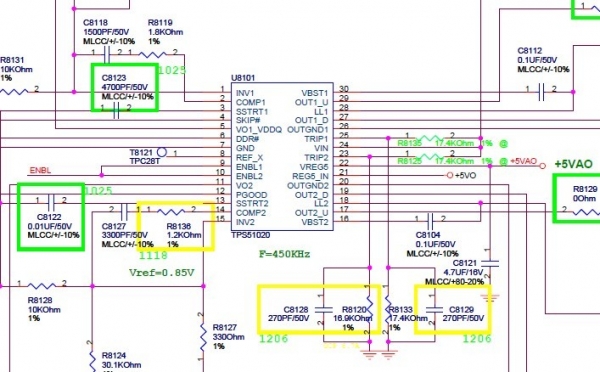 故障重点是3V 5V